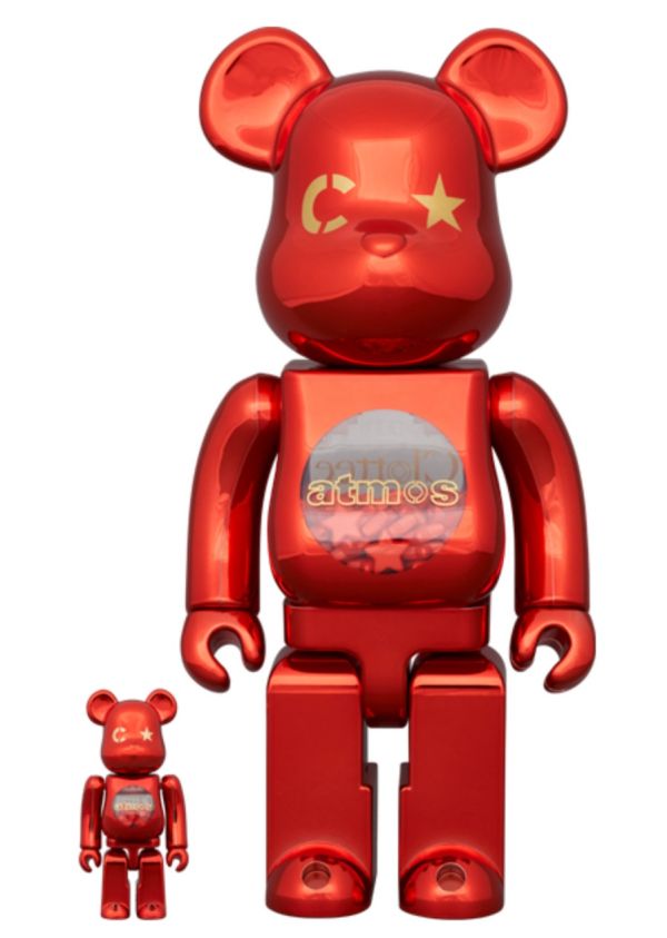 【預購】庫柏力克熊 BE@RBRICK atmos × Clottee 100％ & 400％ 
