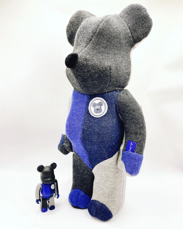 【現貨】庫柏力克熊 BE@RBRICK LOOPWHEELER 500％ 