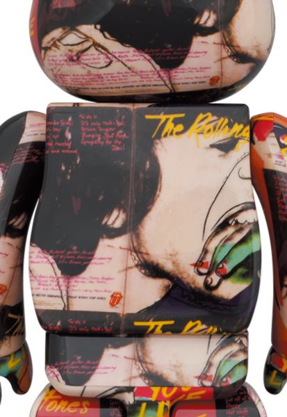 【預購】庫柏力克熊 BE@RBRICK 安迪沃荷×滾石樂團 Andy Warhol × The Rolling Stones “Love You Live” 500%&1000% 