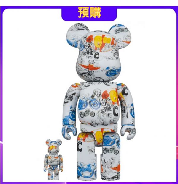 BE@RBRICK - ANDY WARHOL 最後の晩餐 Be@rbrick Andy Warhol The Last Supper 100% and 400
