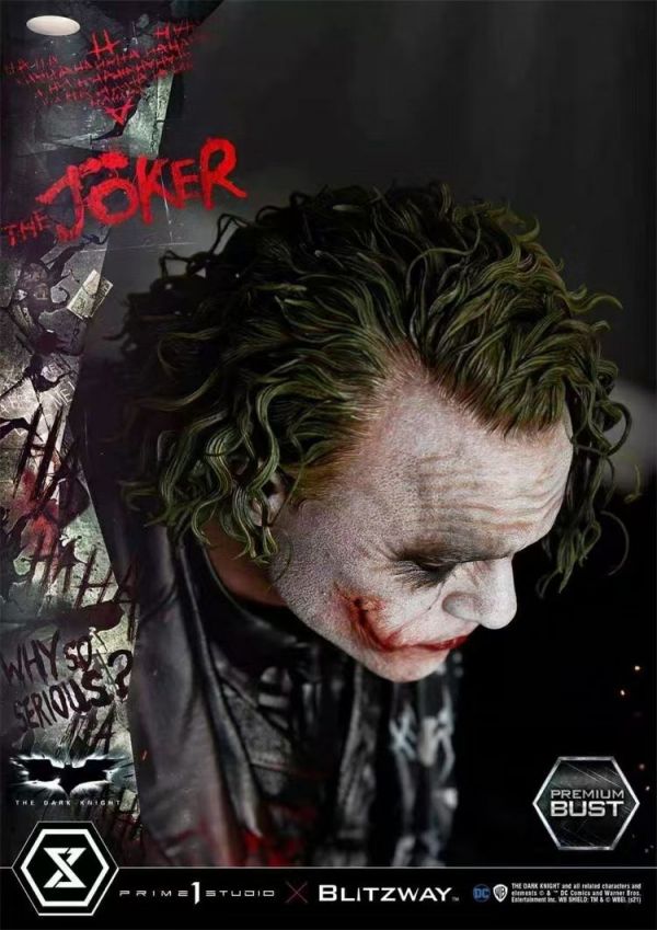 【補款】GK-Prime 1 Studio&Blitzway『DC—JOKER 小丑 希斯萊傑版 胸像』#正版授權 PBDC-08 1/3 