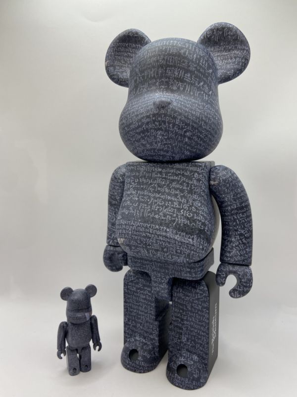 【現貨】庫柏力克熊 BE@RBRICK 大英博物館 羅賽塔石碑 500% 
