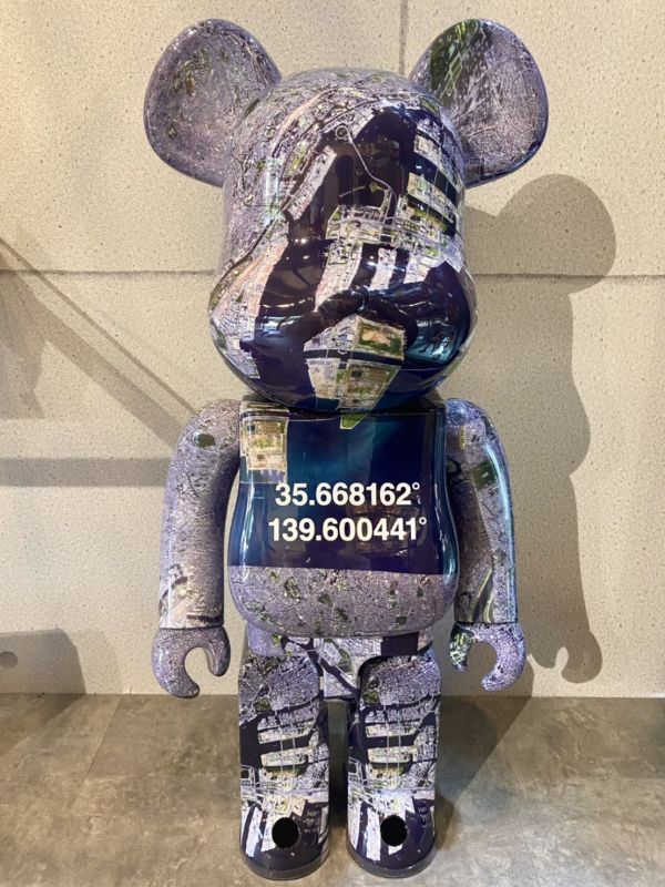 【現貨】庫柏力克熊 BE@RBRICK 東京鳥瞰 Benjamin Grant 「OVERVIEW」TOKYO 1000% 