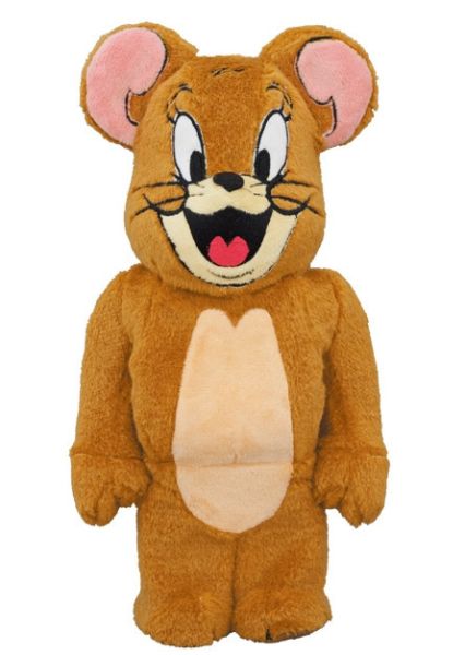 【預購】庫柏力克熊 BE@RBRICK  湯姆貓與傑利鼠  貓與鼠 傑利鼠  JERRY COSTUME Ver. 400％  1000%(TOM AND JERRY) 