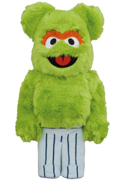 【現貨】庫柏力克熊 BE@RBRICK 芝麻街 奧斯卡 OSCAR THE GROUCH Costume Ver. 400% 