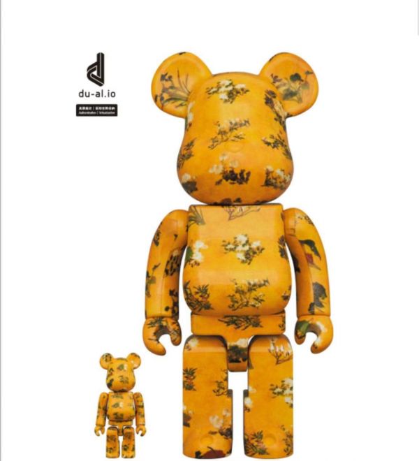 【預購】庫柏力克熊 BE@RBRICK 百花圖 100％ & 400％ 