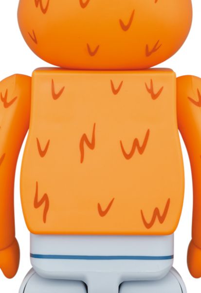 【預購】庫柏力克熊 BE@RBRICK 芝麻街 奧斯卡 橘色版 OSCAR THE GROUCH (The Original Orange Fur Ver.) 500% 