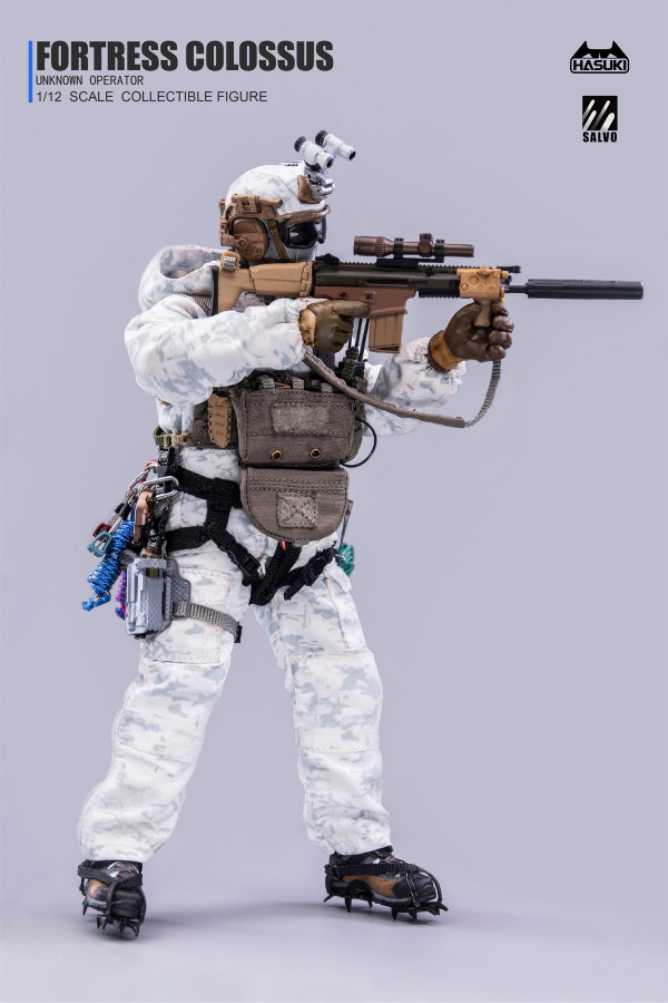 HASUKI 1/12 黑色行動 雪山幽靈 