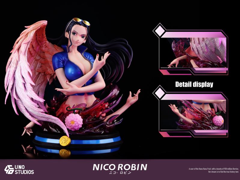 UNO工作室 海賊王 1/4 Nico羅賓桌擺件胸像 
