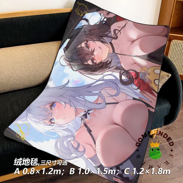 皇呱 《信濃&大鳳》碧藍航線鵗信濃睡神鷯大鳳艦娘指揮官重櫻航空母艦周邊裝飾畫 