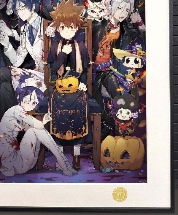 H2工作室《萬聖節家庭教師》彭格列裝飾畫 