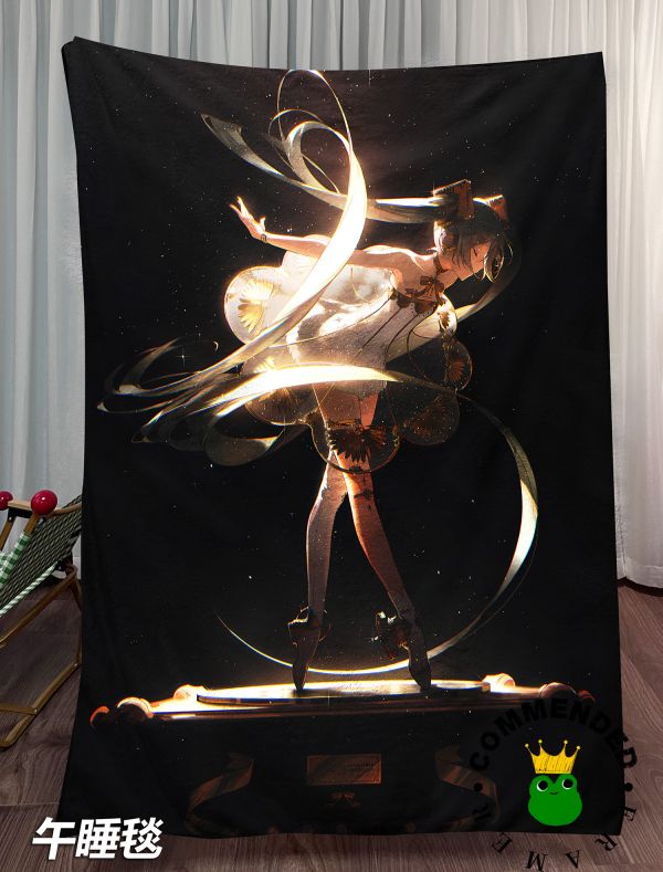 皇呱《復古留聲機初音》初音未來Miku裝飾畫 