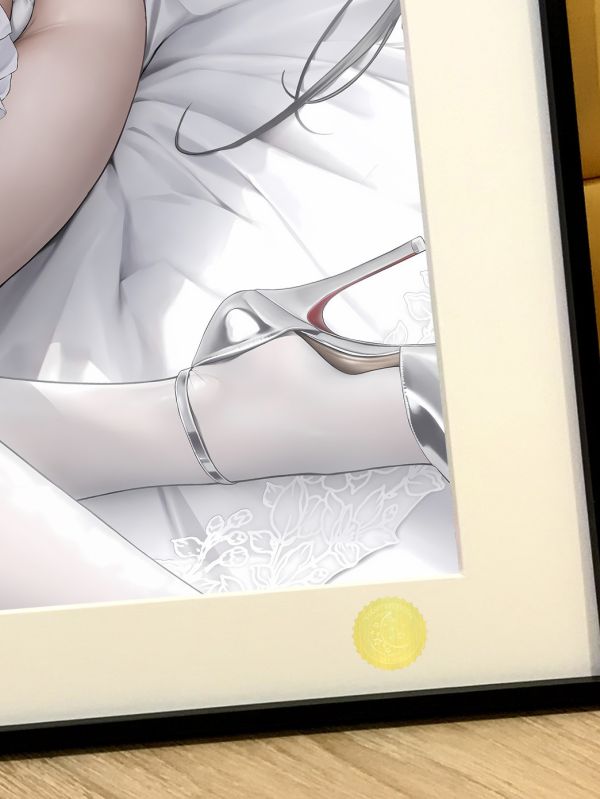 星空《花嫁莉音》蔚藍檔案調月莉音Rio老大姐調月莉央裝飾畫 