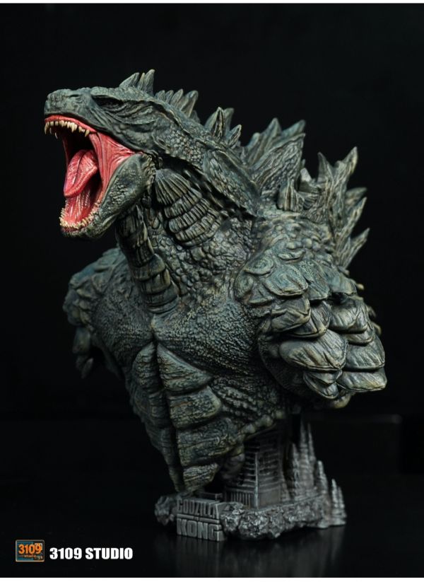 3109工作室 哥斯拉 半身像 