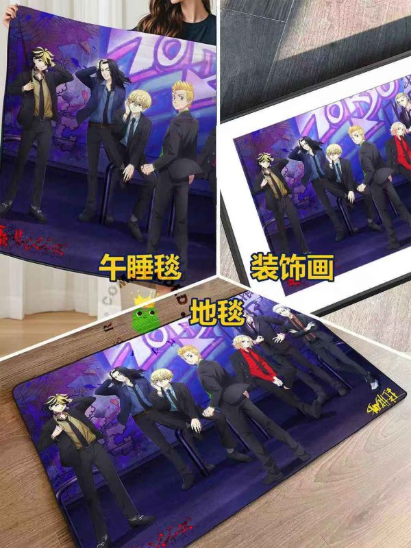 皇呱 《東京卍復仇者》熱血高中生西裝暴徒超帥七人衆裝飾畫 