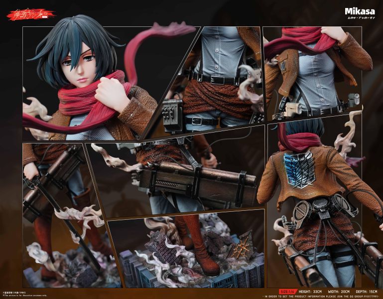 魔我賬本工作室  三笠·阿克曼 共鳴系列 