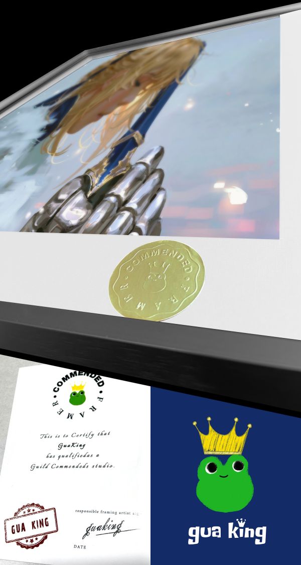 皇呱《吾王側顏》Fate/stay night裝飾畫 