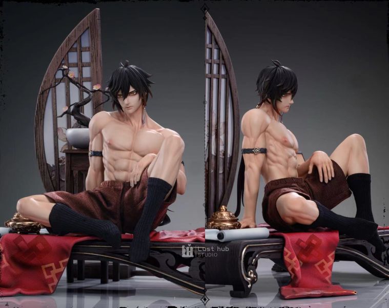 Lust hub工作室（Lust hub Studio）鍾師傅和葉天帝的休息日（鍾離/楓原萬葉） 