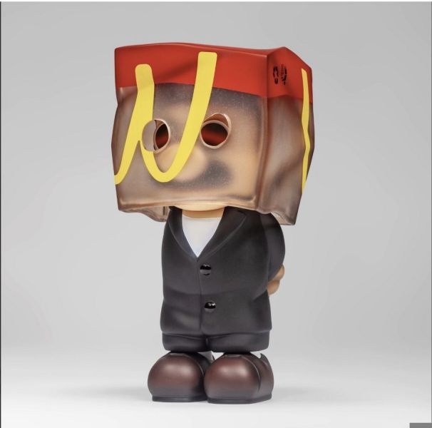 正版授權 Fools Paradise 愚者樂園 26cm 紙袋殺手 專業劫持 薯條快餐 