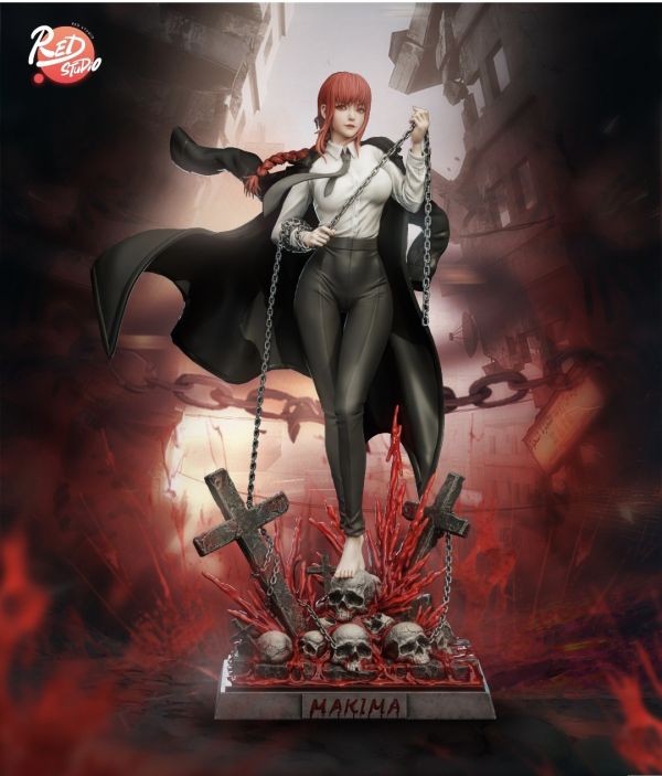 Red-Studio 女雕系列第三彈《電鋸人》瑪奇瑪 