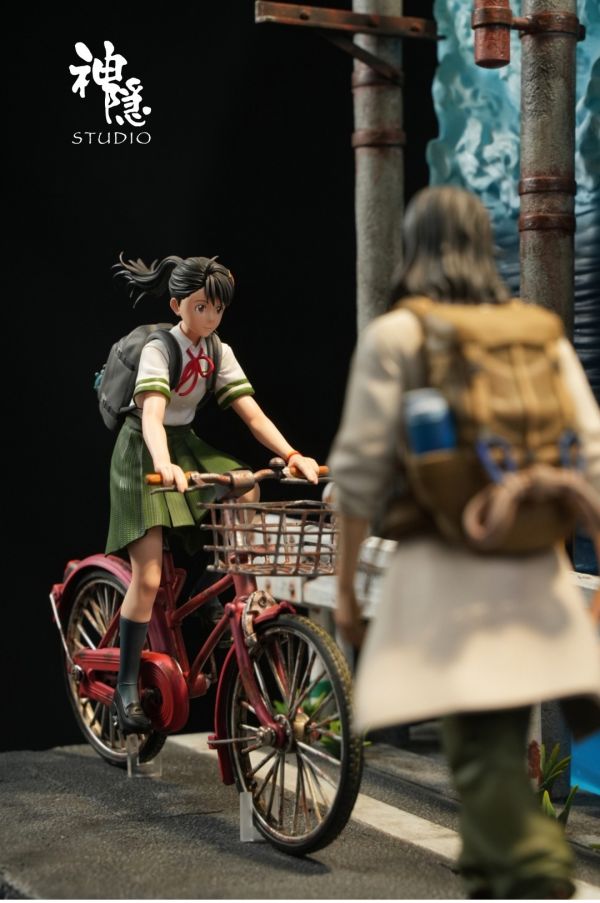 神隱工作室 剪影瞬間系列 鈴芽之旅再見之前的路口 