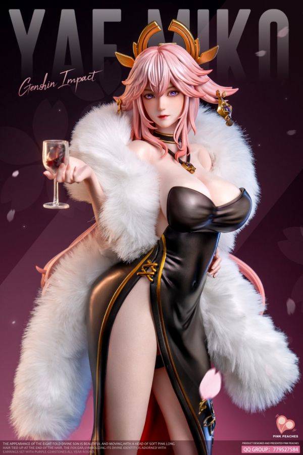 【補款】Pink Peaches粉桃工作室 禮服系列第一彈 Yae Miko 八重神子 多版本 