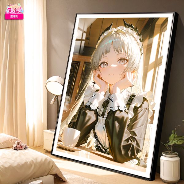 阿喵畫社 女僕艾麗妮高清裝飾畫 