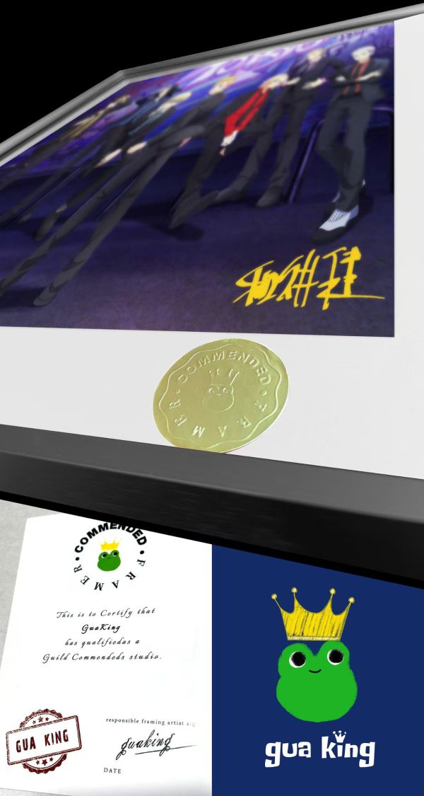 皇呱 《東京卍復仇者》熱血高中生西裝暴徒超帥七人衆裝飾畫 