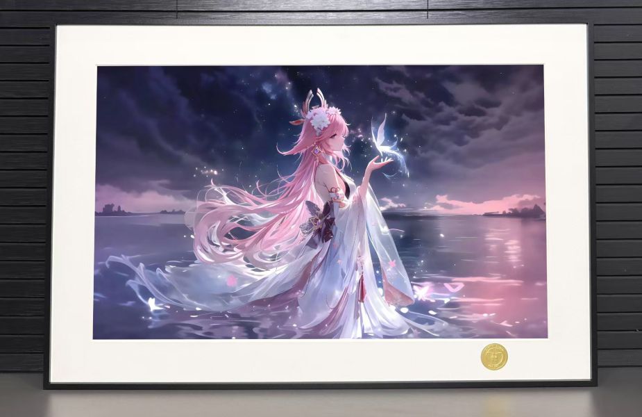 H2工作室 《八重神子》原神狐狸小姐裝飾畫 