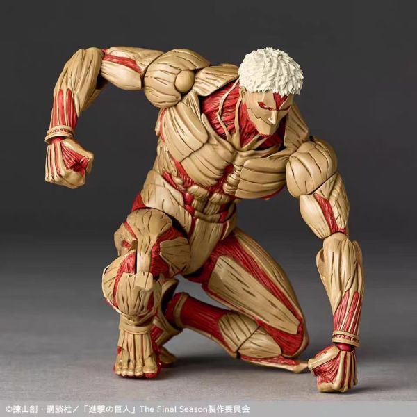 正版授權 海洋堂 轉輪科技驚奇山口鎧之巨人（2026年再版） 