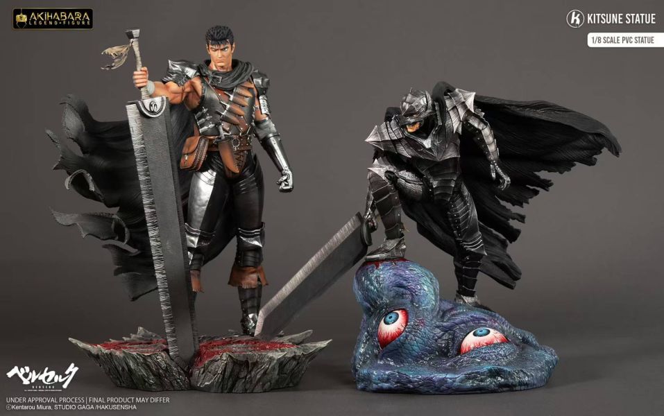 正版授權 KITSUNE STATUE 1/8 劍風傳奇 烙印戰士 格斯Guts 