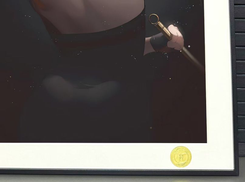 H2工作室 《殺手約爾》間諜過家家阿尼亞約爾福傑黃昏裝飾畫 