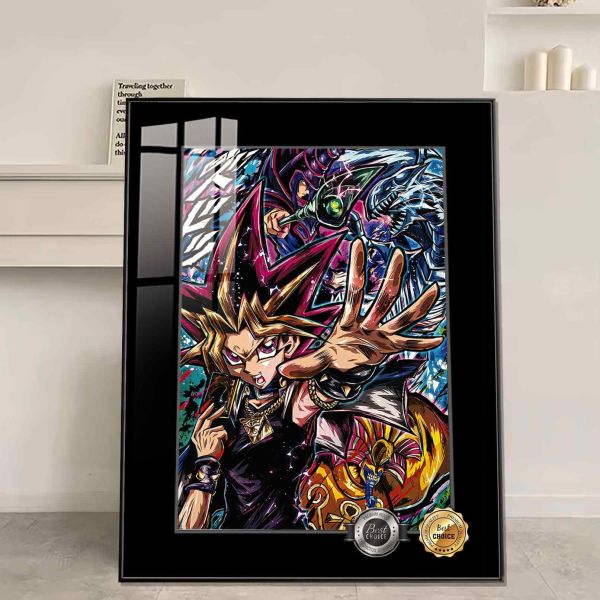 JUZI橘子工作室 遊戲王經典召喚獸海報裝飾畫 