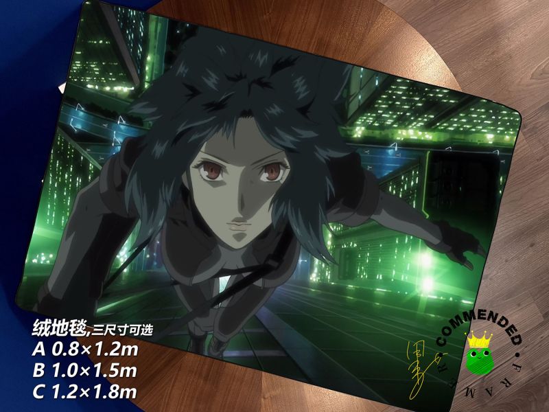 皇呱《草薙素子》攻殼機動隊隊長少佐跳樓狂魔裝飾畫 