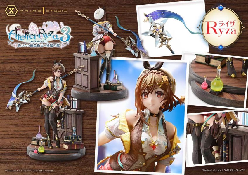 正版授權 Prime 1 Statue 1/4 萊莎的鍊金工房3 