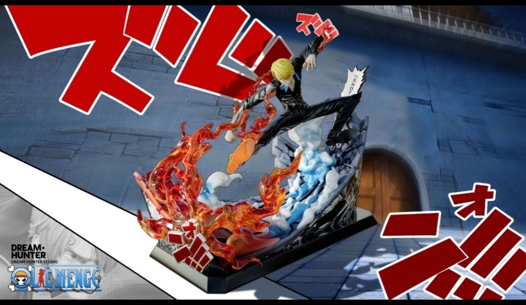 獵夢工作室《海賊王》死鬥系列 002-羅羅諾亞·索隆 003-香吉士 