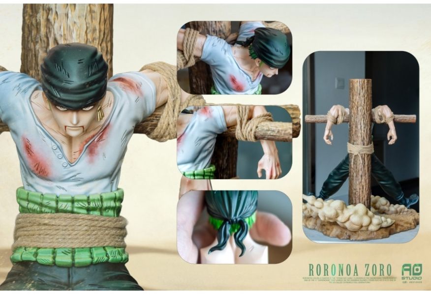 AO STUDIO 海賊系列 最初的啓航 索隆RORONOA ZORO雕像 
