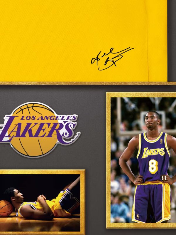 巴洛克 科比布萊恩特KOBE黑曼巴洛杉磯湖人藝術裝飾畫 