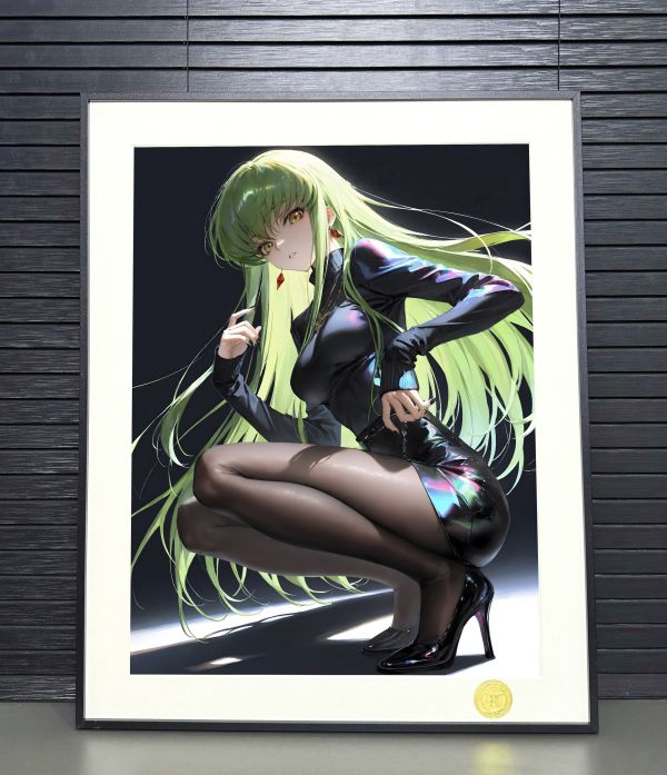 H2工作室 《CC女王》叛逆的魯魯修魔女裝飾畫 