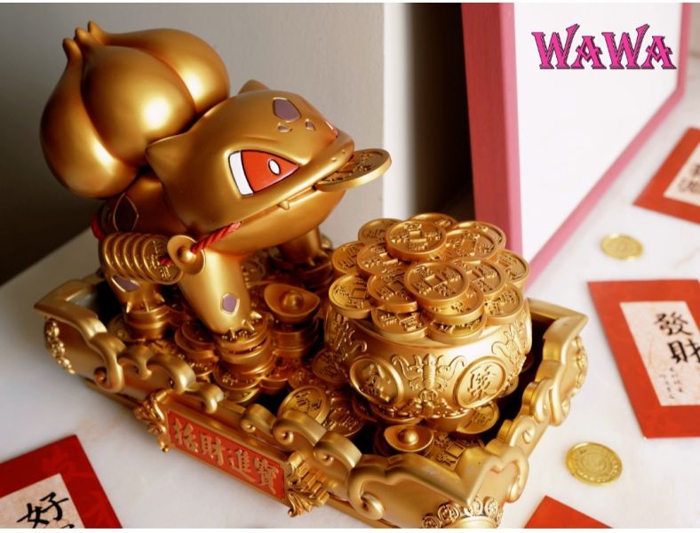 wawa-studio 招財金蟾妙蛙種子 