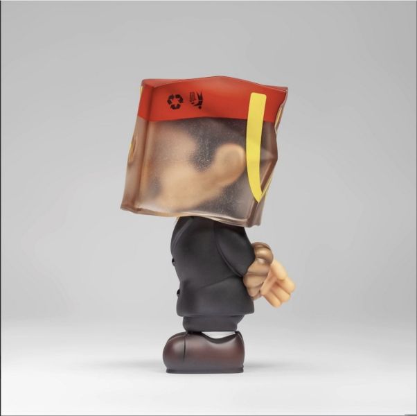 正版授權 Fools Paradise 愚者樂園 26cm 紙袋殺手 專業劫持 薯條快餐 