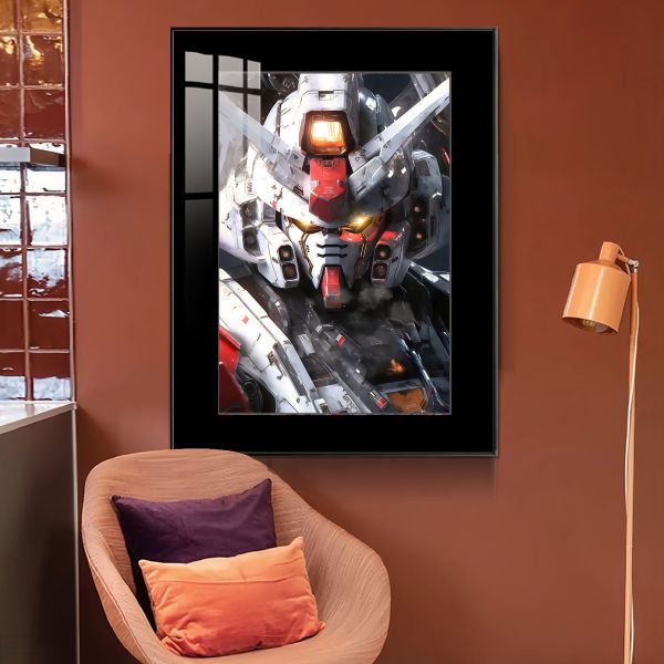 JUZI橘子工作室 遺失的曙光 戰損高達裝飾畫 