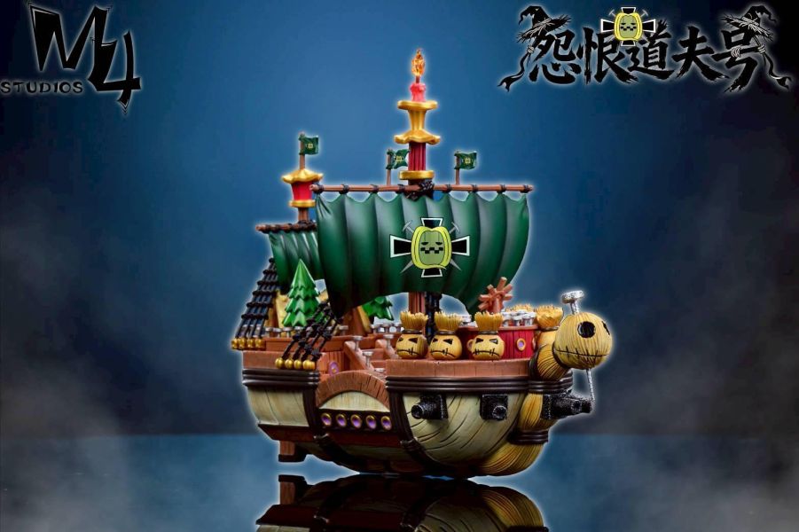 【陸倉現貨】M4 全員船-系列第三十彈 霍金斯海賊船-怨恨道夫號 