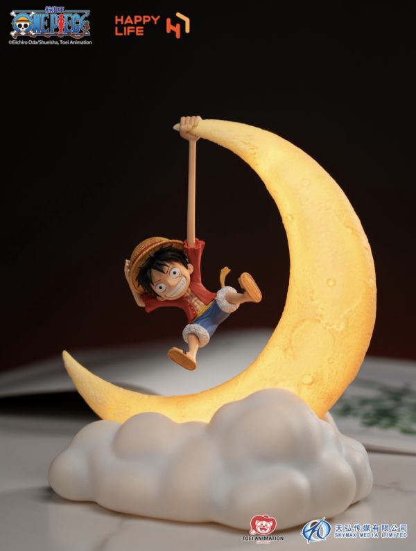 【補款】HAPPY LIFE 航海王 拉拉魯夫磁控小夜燈 