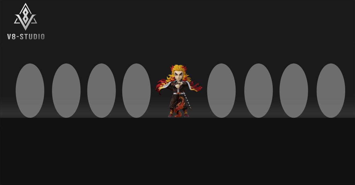 V8-STUDIO 鬼滅之刃柱人物系列第一彈 炎柱-煉獄杏壽郎 