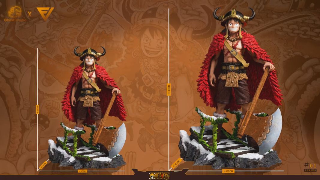 Ghost & EVE 巨人國魯夫 雙比例 