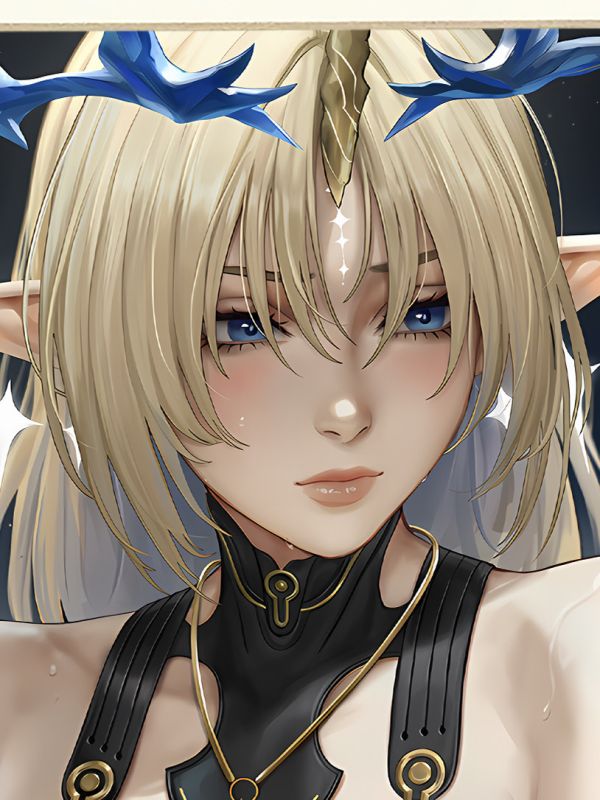 星空《殉道聖女》卡提希婭鳴潮裝飾畫 