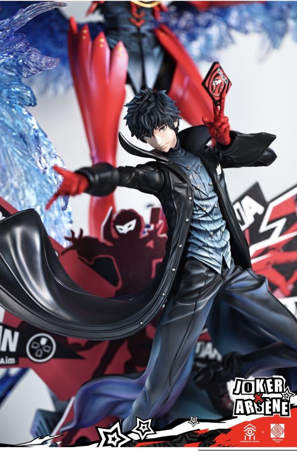 餘震Aftershock×婓波Fibonacci Studio 女神異聞錄P5R-雨宮蓮&亞森 