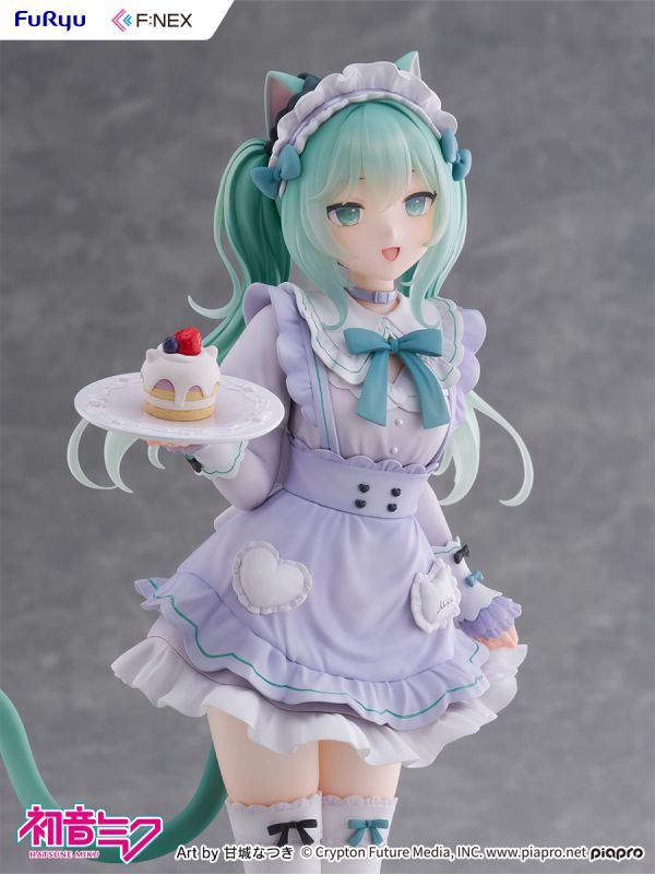 正版授權 F:NEX 初音未來 X 甘城貓貓 貓耳女僕裝 