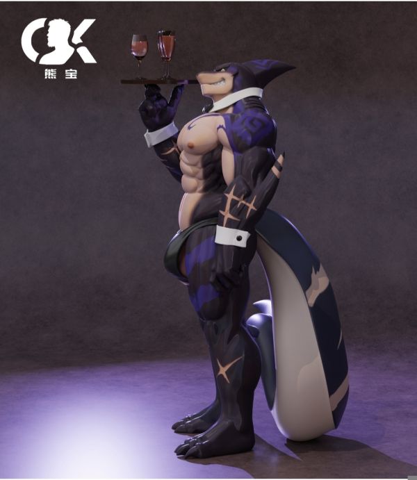 熊寶GK 卡·拉特 XXL猛漢特區 雕像GK 